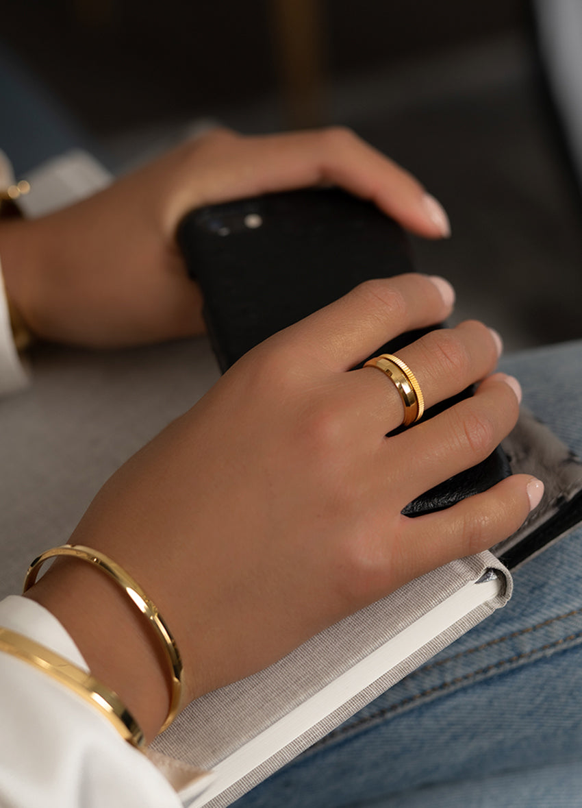 Ring | The Icon | Gold - STOCKHOLM 