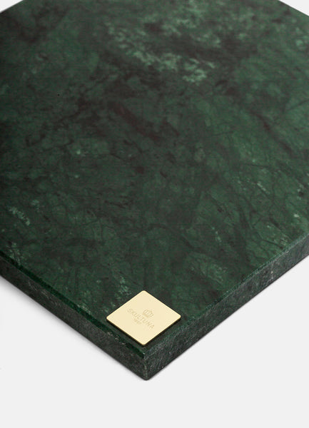 Marble plate | 30x30cm | Green - STOCKHOLM 