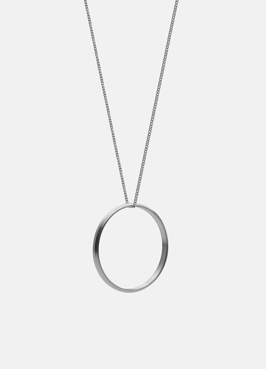 Necklace | The Icon Series | Steel | Large - STOCKHOLM 
