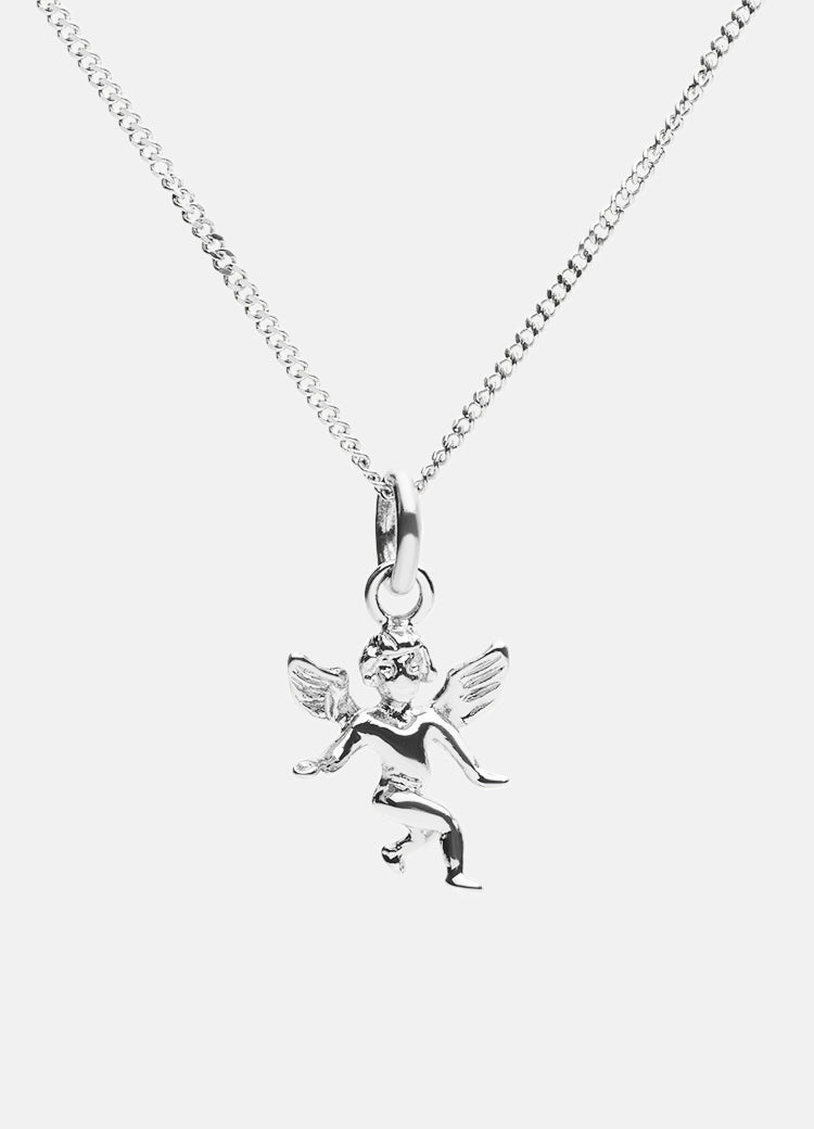 Necklace | The Angel | Polished Steel - STOCKHOLM 