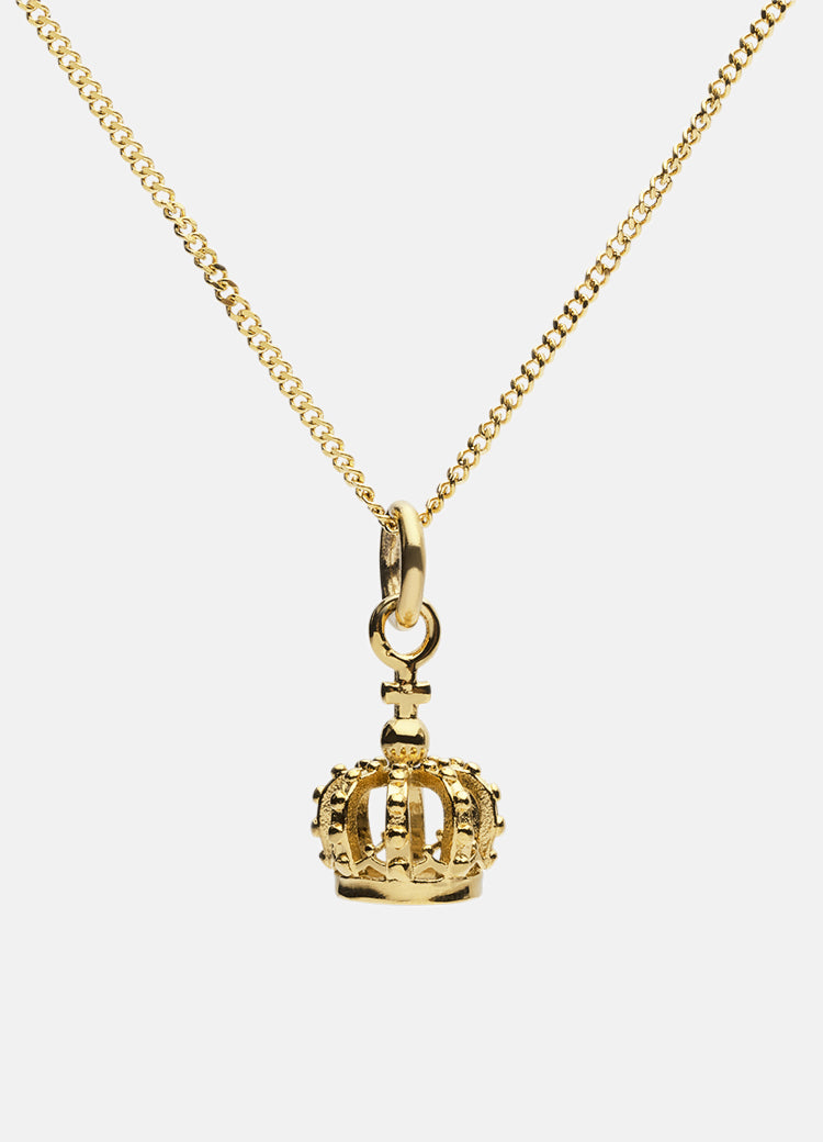 Necklace | The Crown | Gold Plated - STOCKHOLM 