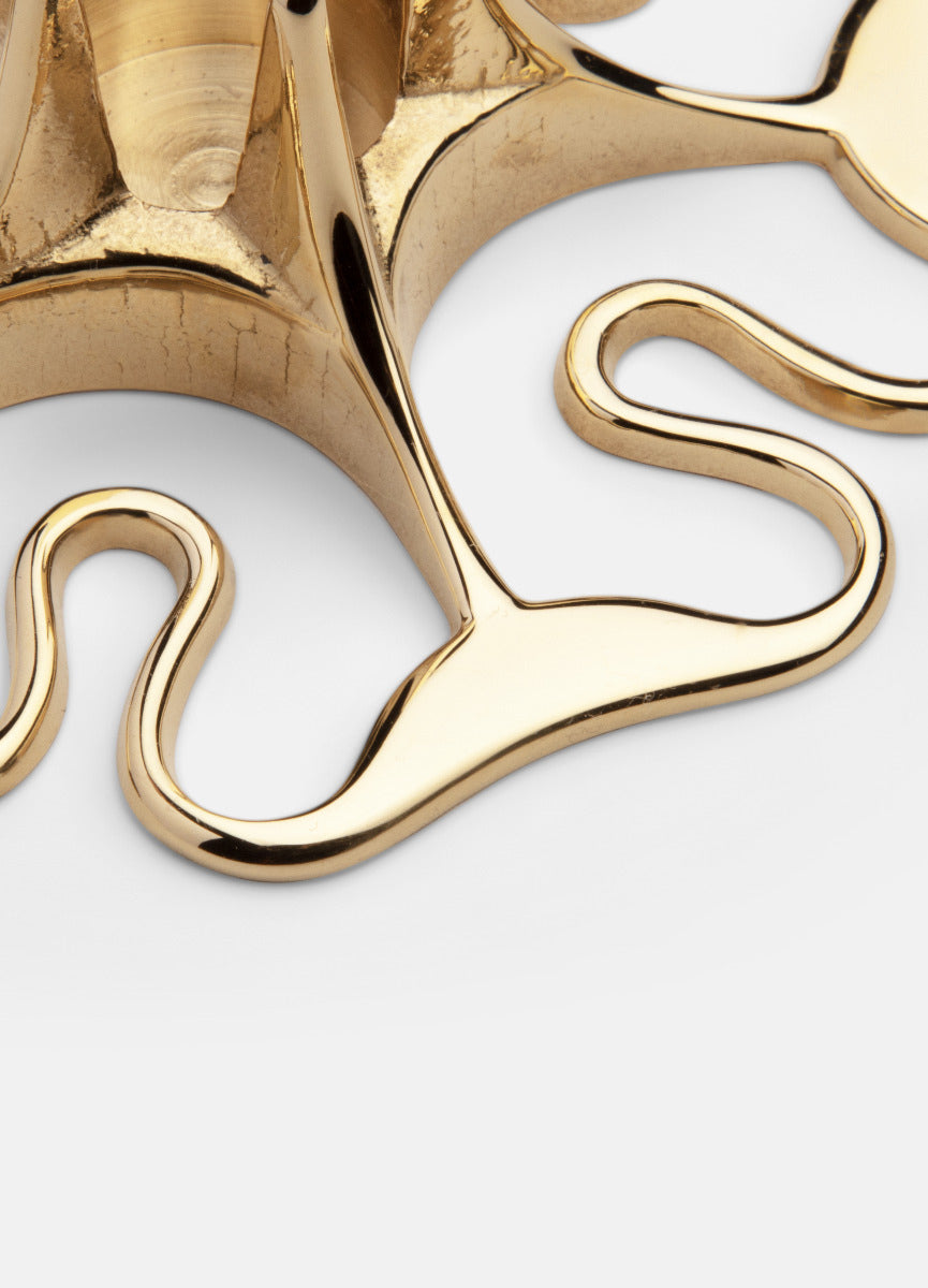 Candlestick | The Skultuna Rose | Gold