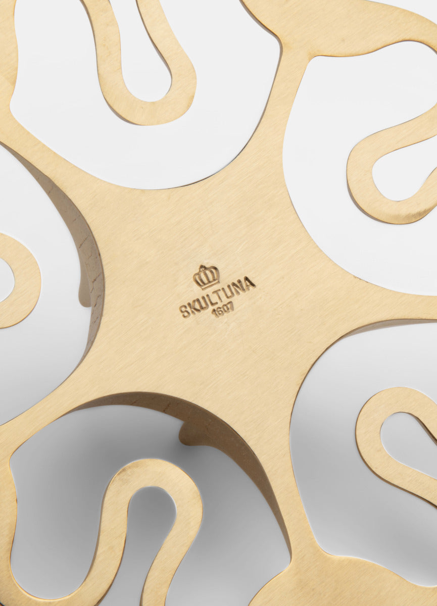 Candlestick | The Skultuna Rose | Gold