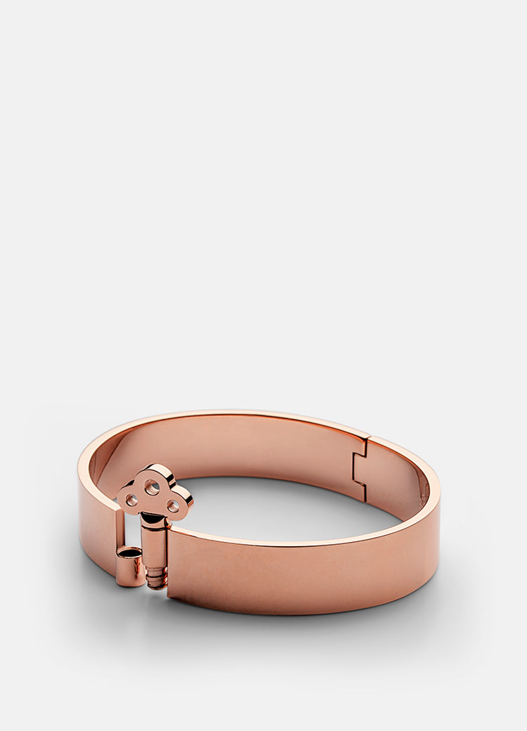 Bangle | Key Lock | Rose Gold - STOCKHOLM 