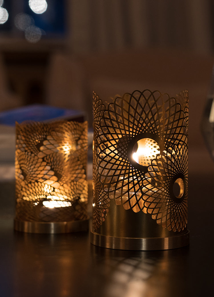 Candle Holder | Lara Bohinc | Brass | Feather - STOCKHOLM 