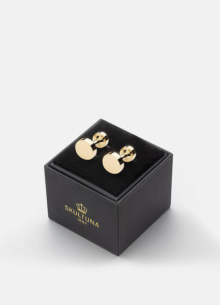 Cufflinks | Icon | Model 1 | Gold Plated - STOCKHOLM 