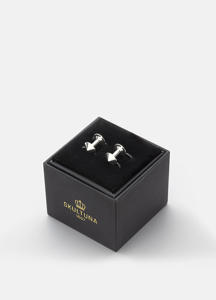 Cufflinks | Icon | Model X | Stainless Steel - STOCKHOLM 