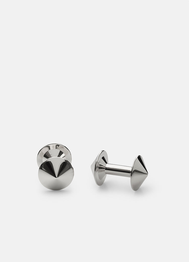 Cufflinks | Icon | Model X | Stainless Steel - STOCKHOLM 