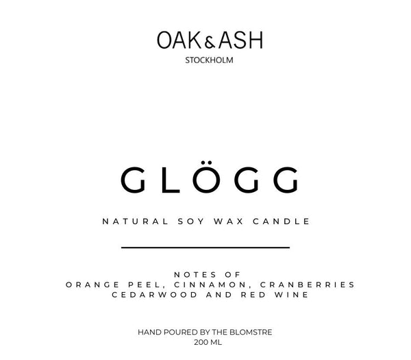 Glögg | Mulled Wine | Natural Soy Wax Candle | Vegan