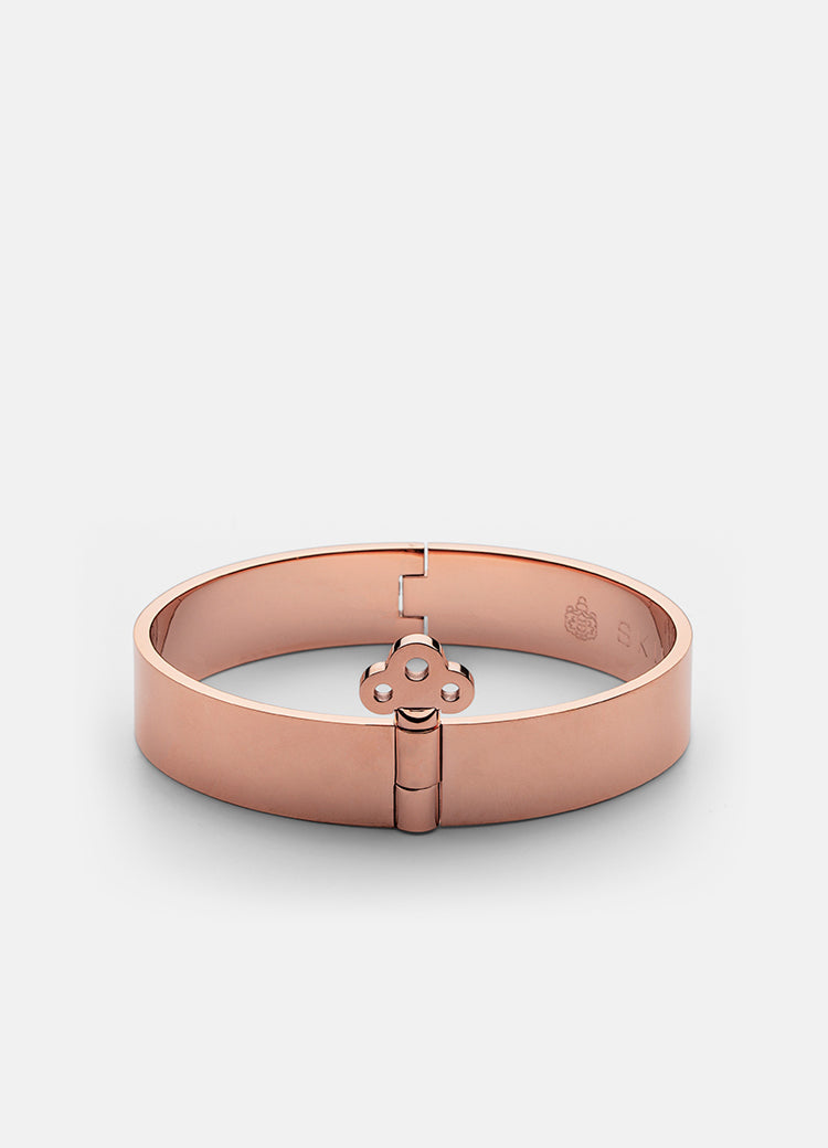 Bangle | Key Lock | Rose Gold - STOCKHOLM 