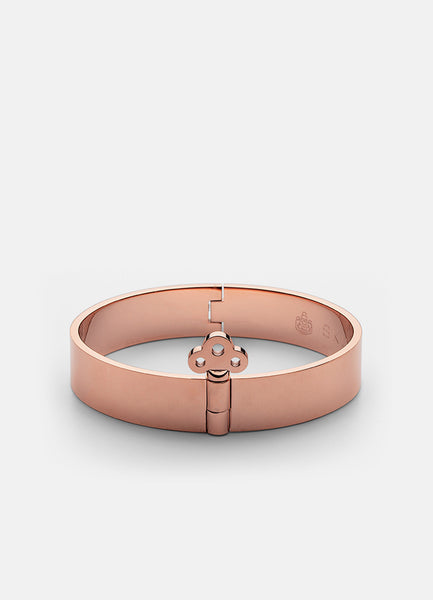 Bangle | Key Lock | Rose Gold - STOCKHOLM 