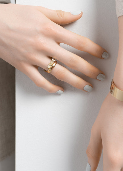 Ring | The Icon | Gold - STOCKHOLM 