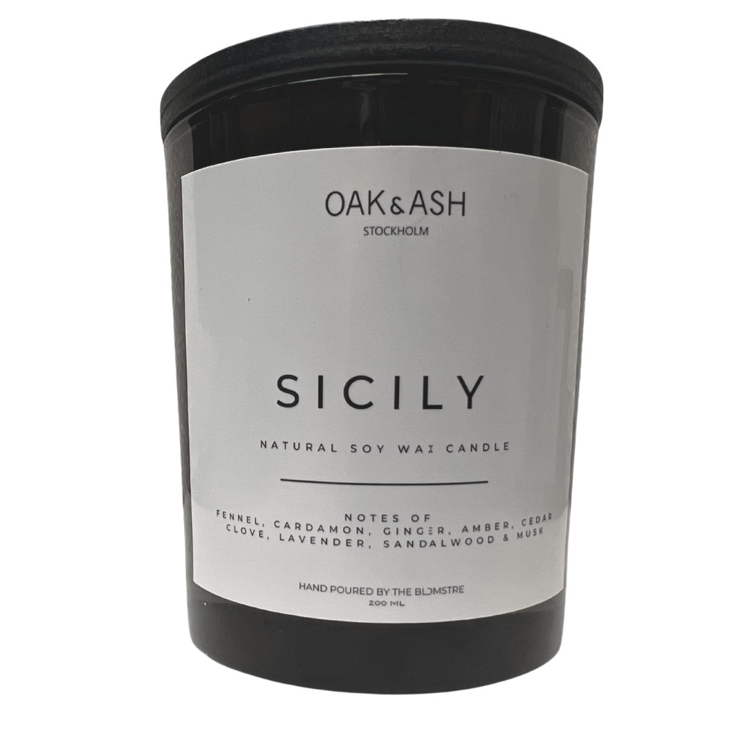 Sicily | Natural Soy Wax Candle | Vegan