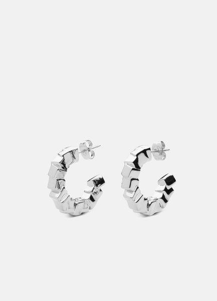Earrings | Morph Petite | Silver Plated