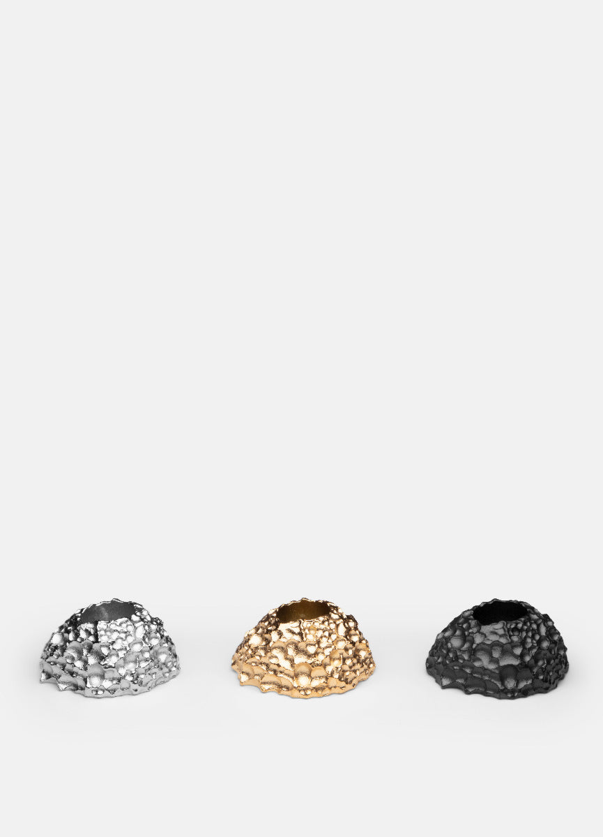Candleholder | Opaque | Titanium Black