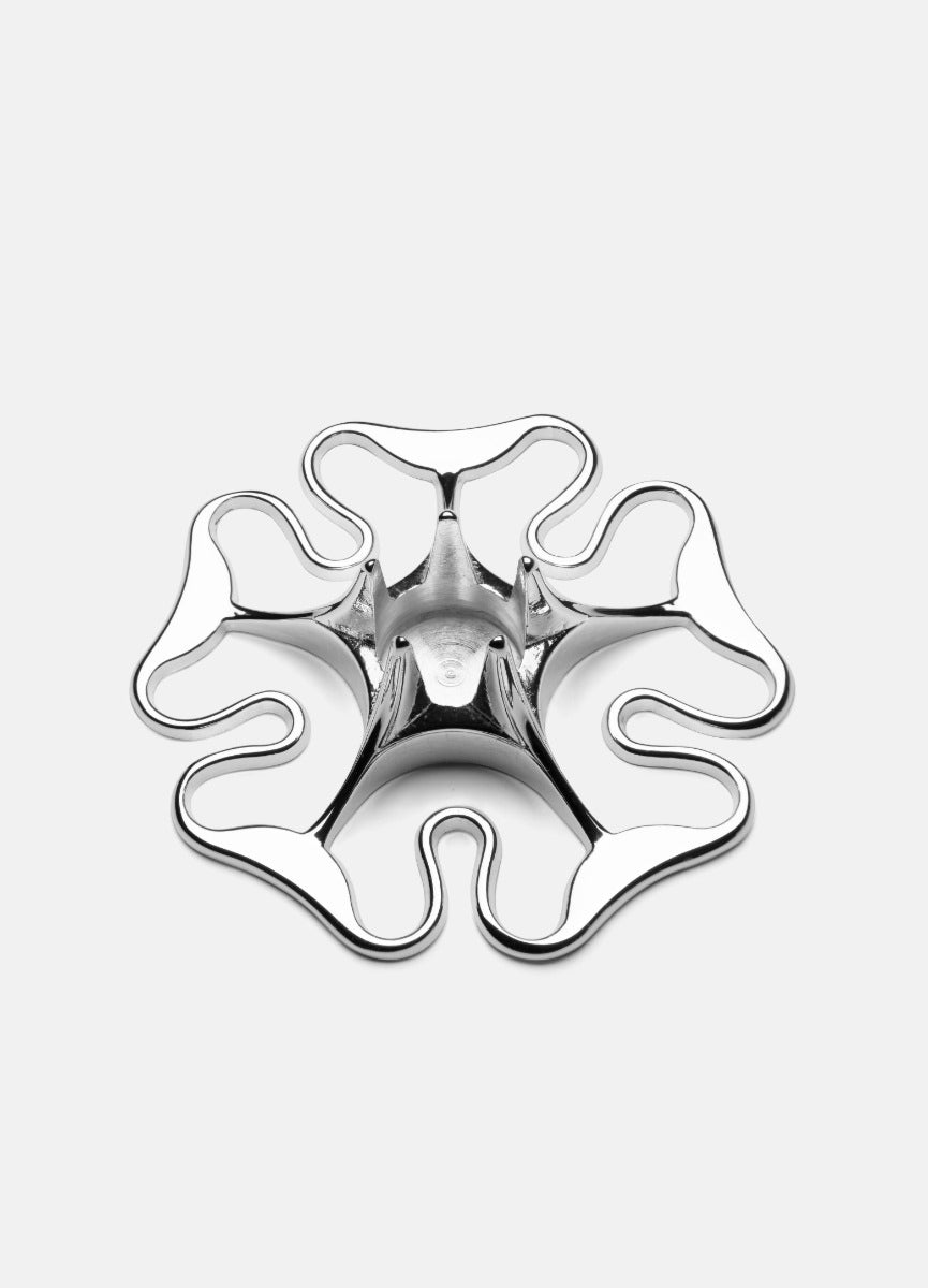 Candlestick | The Skultuna Rose | Silver