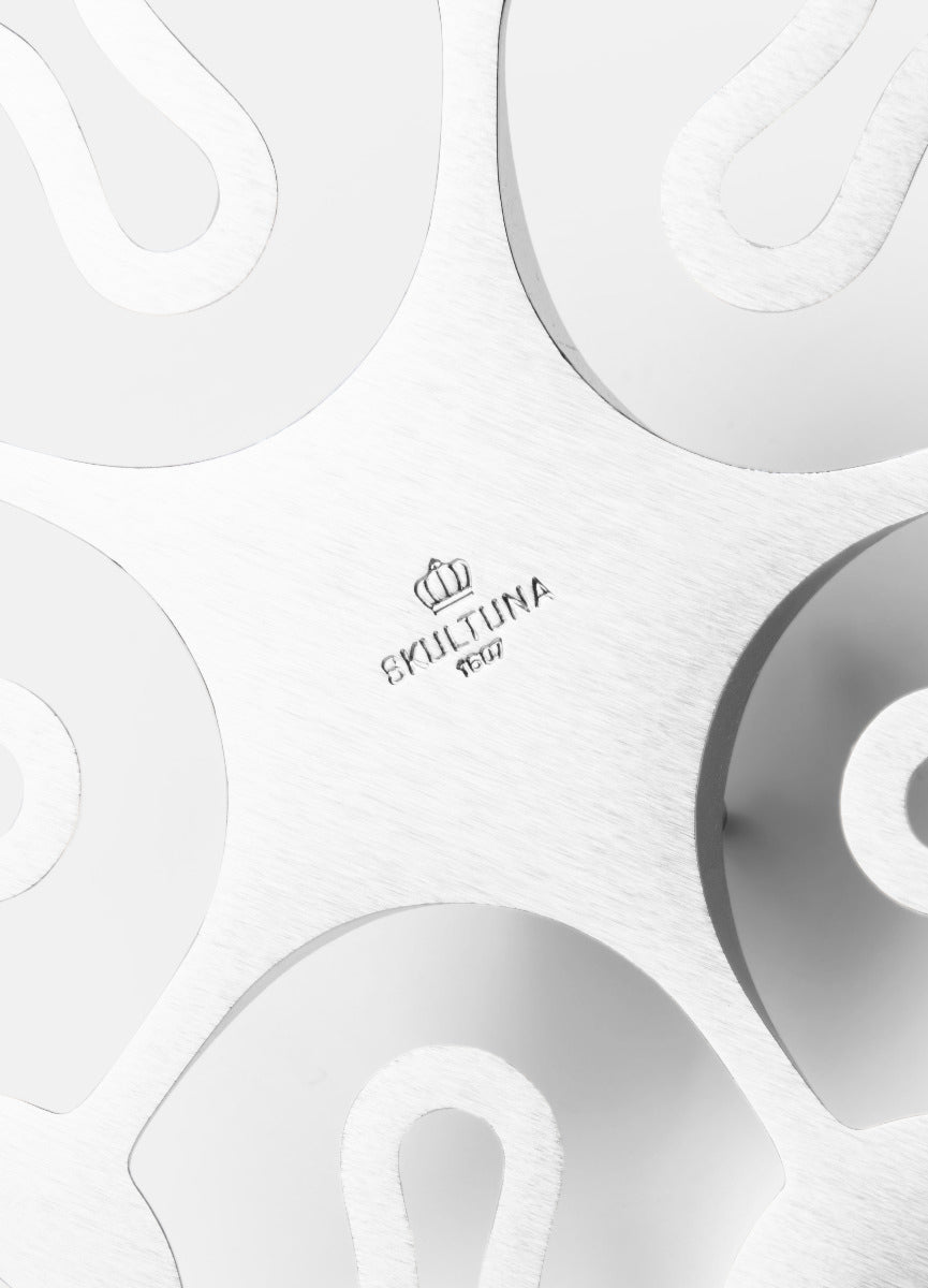 Candlestick | The Skultuna Rose | Silver