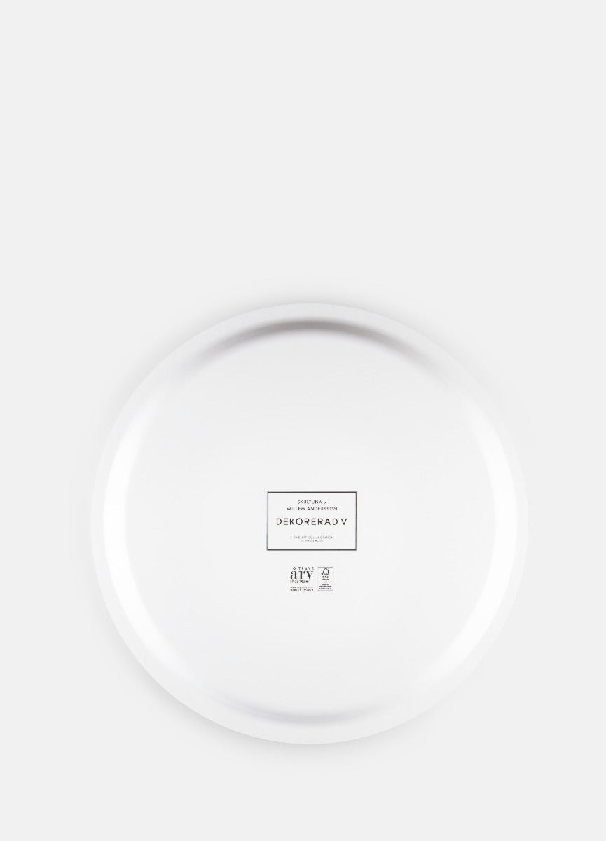Tray | Dekorerad V | Small - STOCKHOLM 